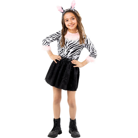 Disfraz de Cebra con Tutú para niña
