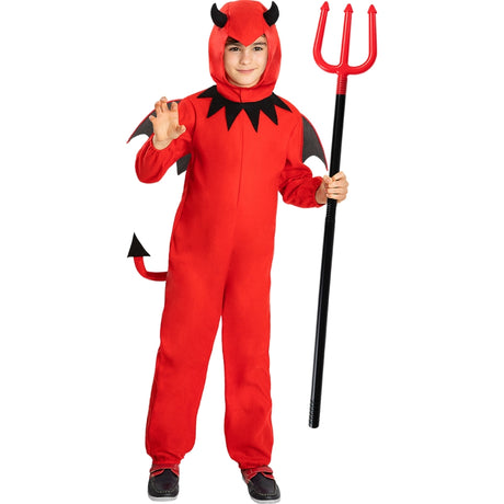 Disfraz de Diablo del Infierno para niño Bis