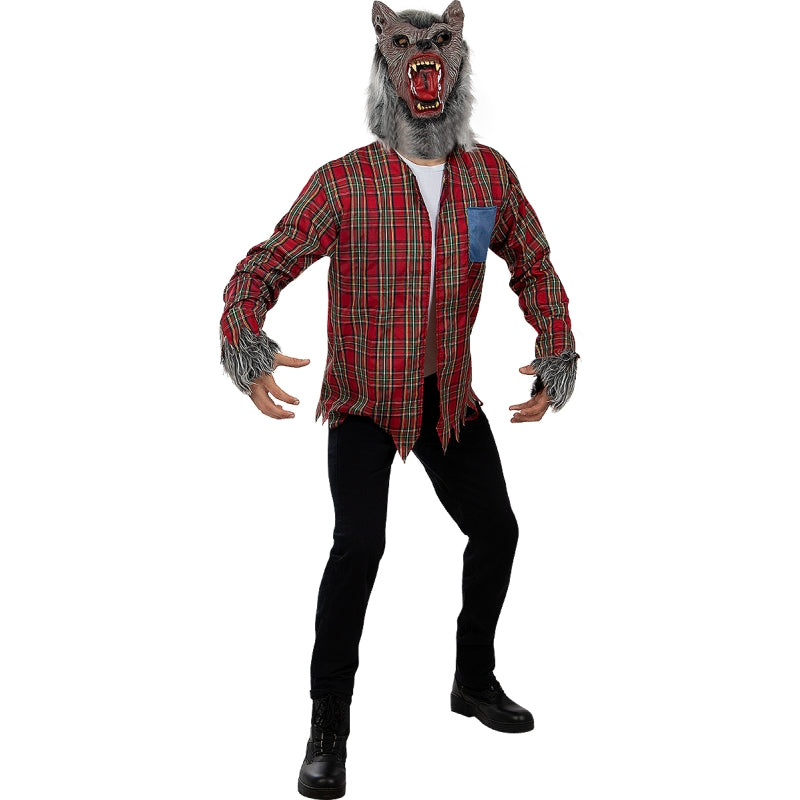 Disfraz de Hombre Lobo para hombre Detalle