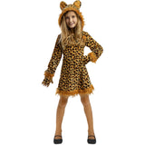 Disfraz de Leopardo para niña
