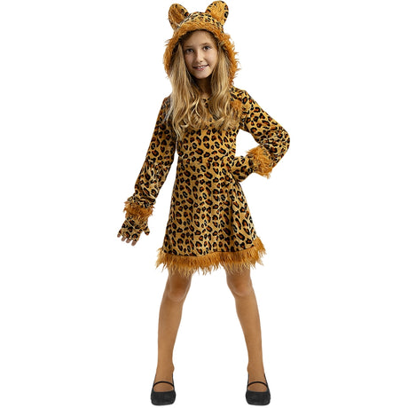 Disfraz de Leopardo para niña