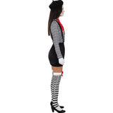 Disfraz de Mimo para mujer Perfil