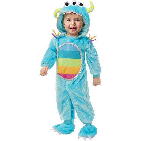 Disfraz de Monstruo Colorines para bebé Bis