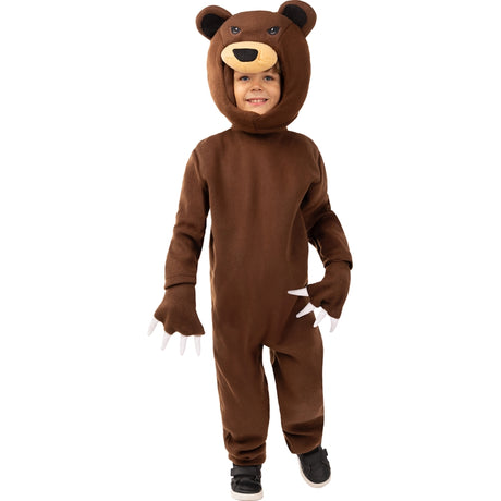 Disfraz de Oso Pardo del bosque infantil