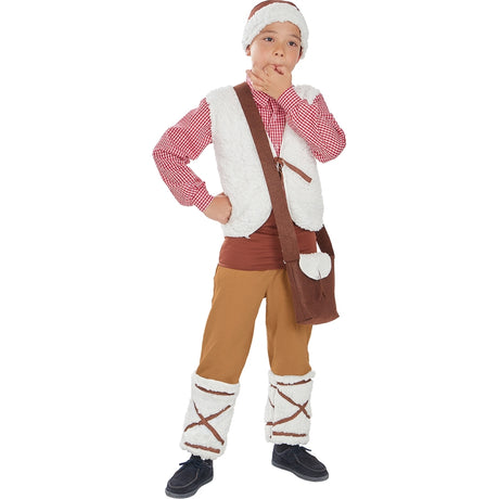Disfraz de Pastor Tradicional para niño Bis