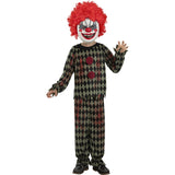 Disfraz de Payaso Sanguinario Deluxe para niño