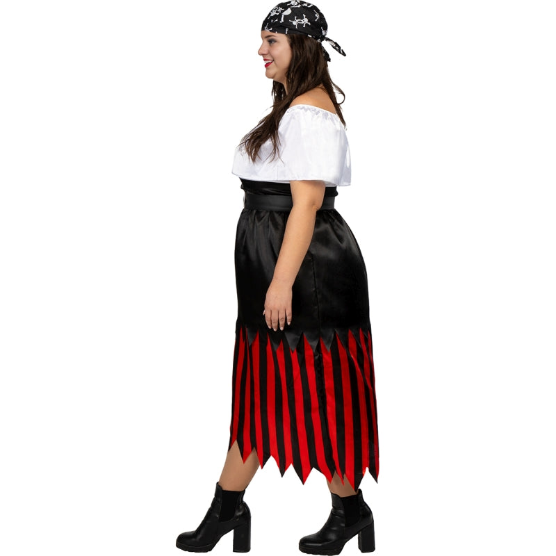Disfraz de Pirata Colección Bucanero para mujer Perfil Talla Grande