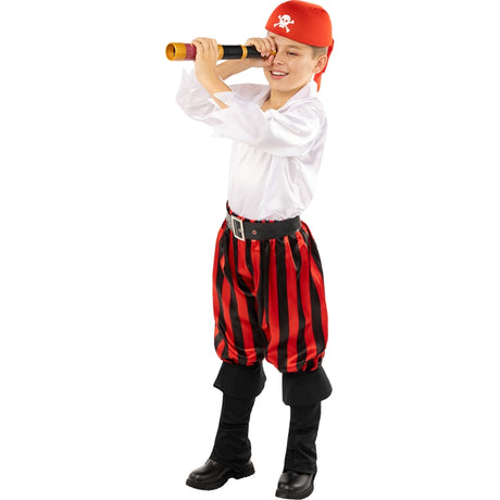 Disfraz de Pirata - Colección Bucanero para niño Perfil