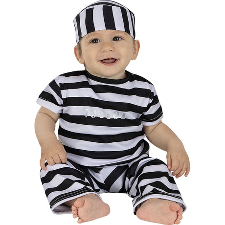 Disfraz de Prisionero para bebé