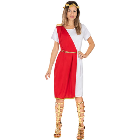 Disfraz de Romana Corto para mujer