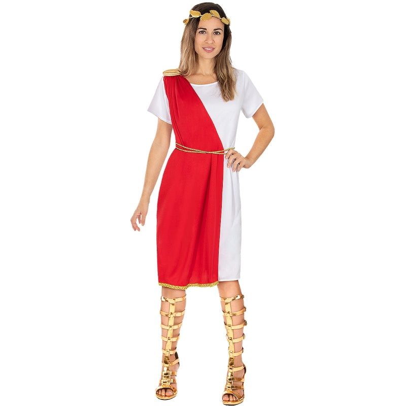 Disfraz de Romana Corto para mujer