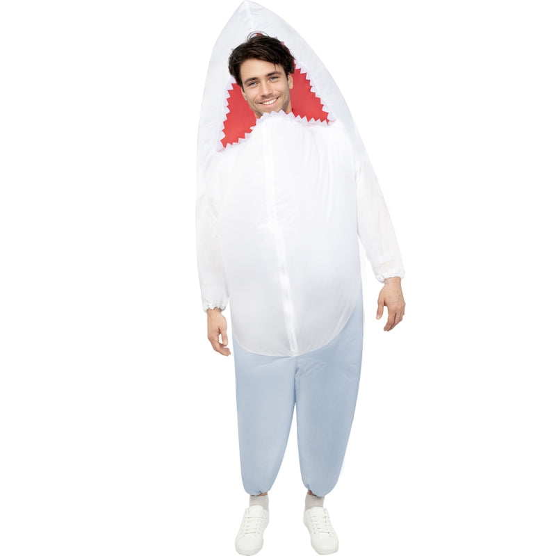 Disfraz de Tiburón Hinchable adulto unisex Perfil