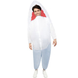 Disfraz de Tiburón Hinchable adulto unisex Perfil