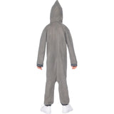 Disfraz de Tiburón Onesie infantil Espalda