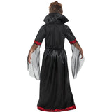 Disfraz de Vampiresa Roja para niña Espalda