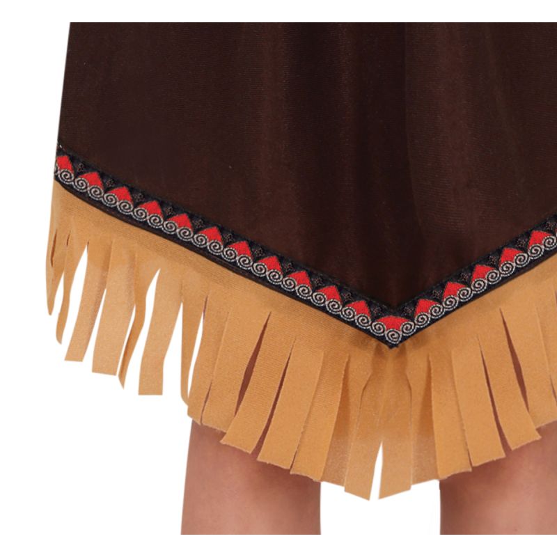 Disfraz India Apache para niñas Detalle