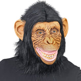 Máscara de Chimpancé con pelos