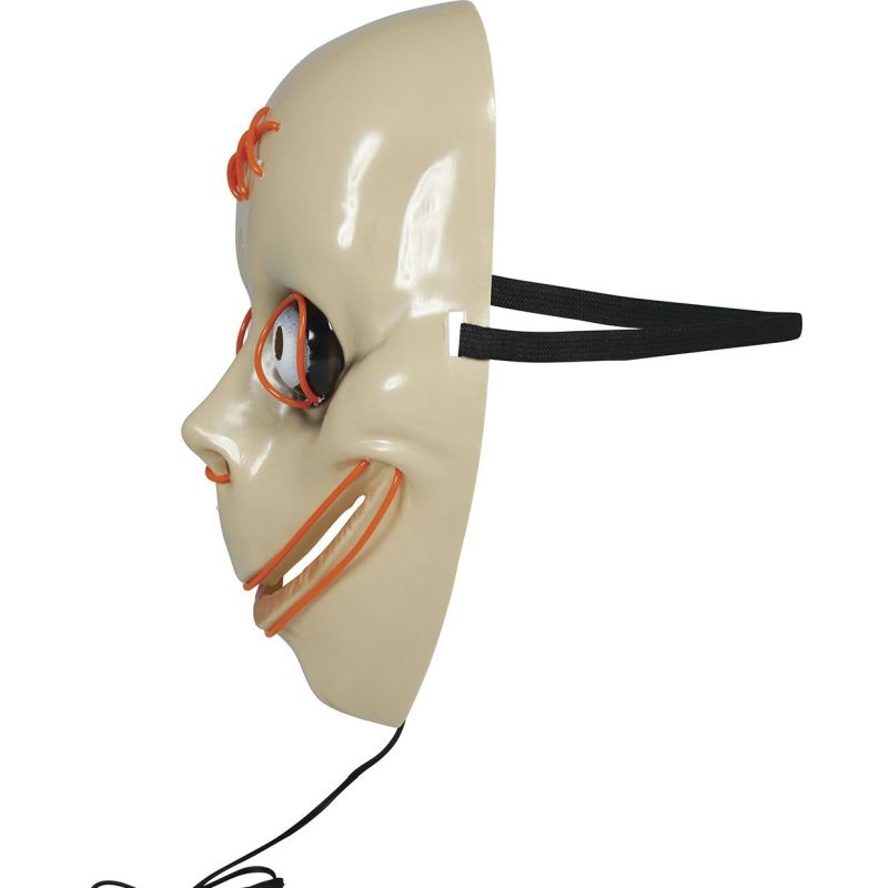 Máscara Momo PVC con luz Perfil