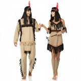 Pareja Indios Americanos