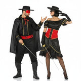 Pareja Bandidos Enmascarados
