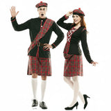 Pareja Escoceses Kilt