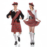 Pareja Escoceses Rojos