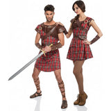 Pareja Guerreros Escoceses Braveheart