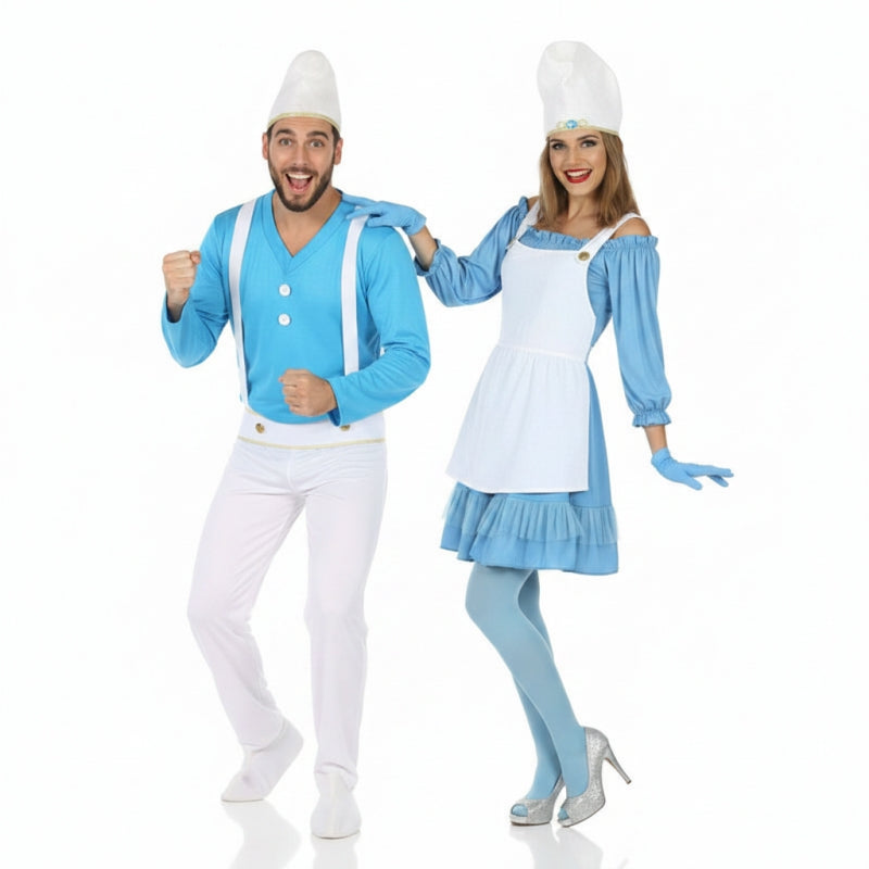 Pareja Duendes Azules