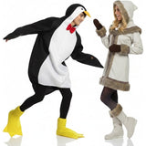 Pareja de Pingüino y Esquimal