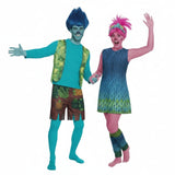 Pareja de Branch y Poppy de Trolls