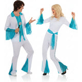 Pareja de Abba Disco Dancer