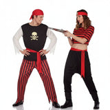 Pareja Piratas Calavera