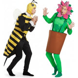 Pareja Abejorro y Flor