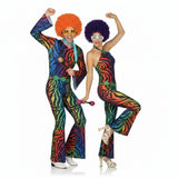 Pareja Disco Retro