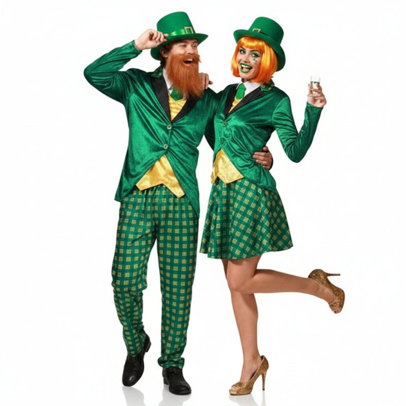 Pareja Duendes Irlandeses