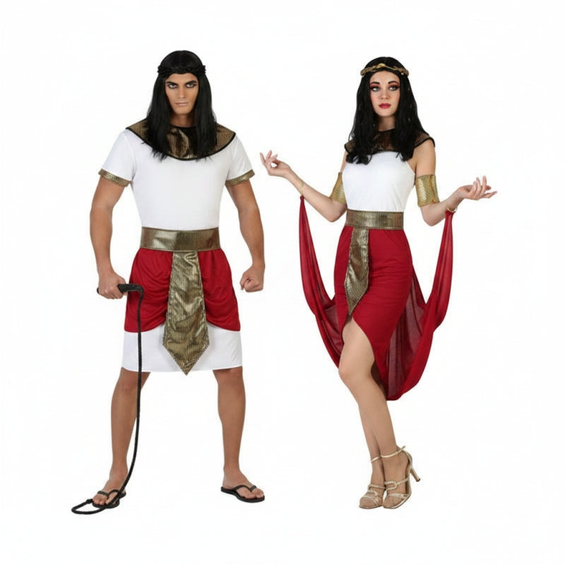 Pareja Egipcios Rojos
