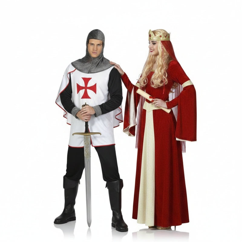 Pareja Reyes Medievales Lujo
