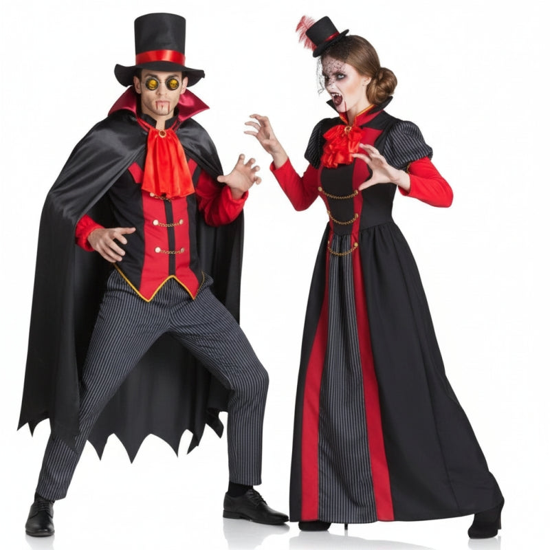 Pareja Vampiros Victorianos