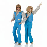 Pareja Discotequeros Azules