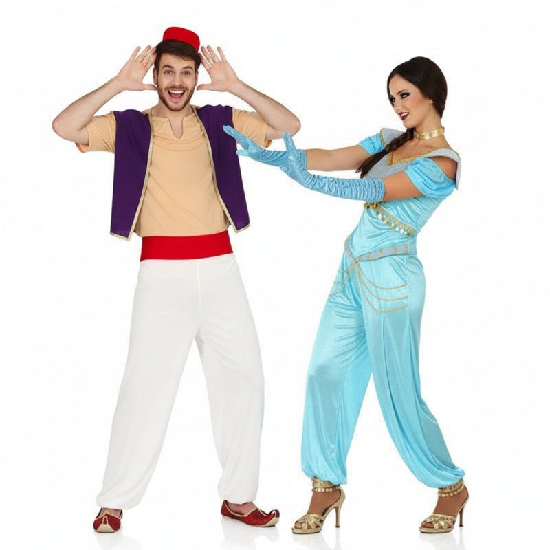 Pareja Aladdin y Jasmine