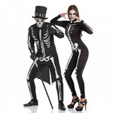 Pareja Esqueletos Halloween
