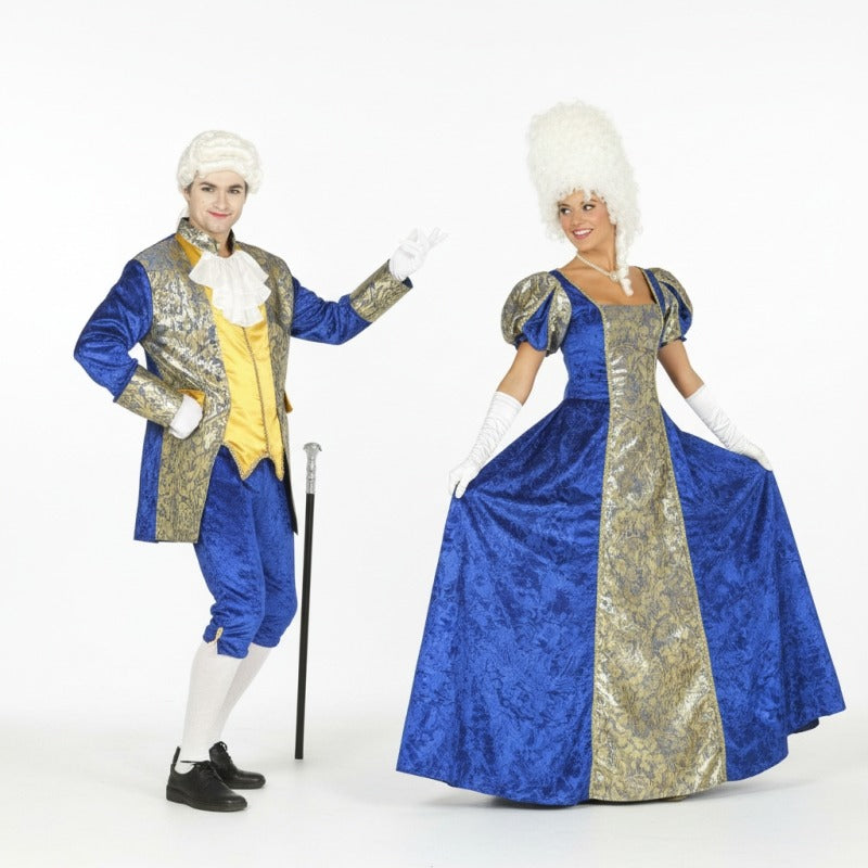 Pareja Marqueses Azules