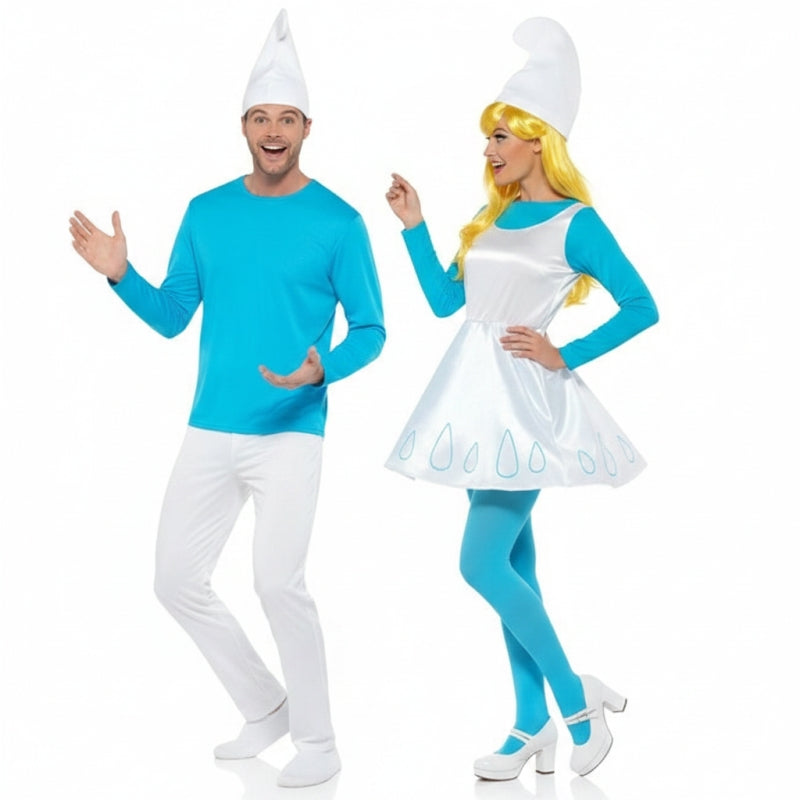 Pareja de Los Pitufos