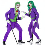 Pareja Payasos alocados Supervillanos