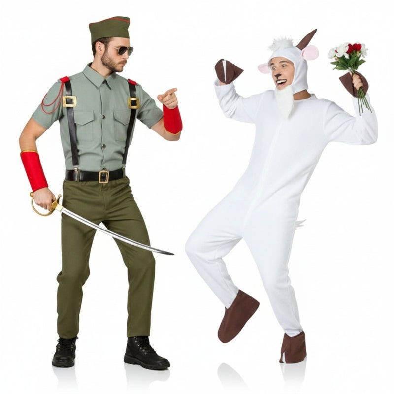 Pareja Cabra Legión y Legionario