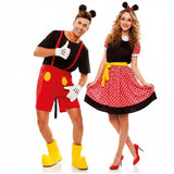 Pareja Mickey y Minnie Mouse
