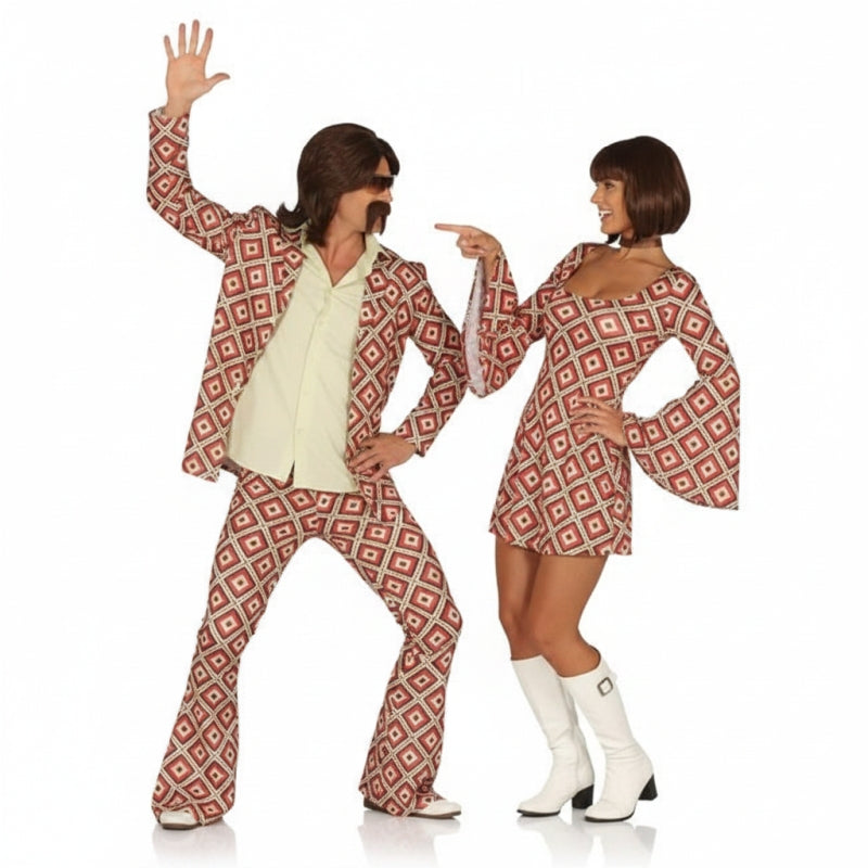 Pareja Disco años 70