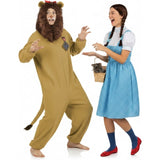 Pareja de León Cobarde y Dorothy de El Mago de Oz
