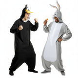 Pareja de Bugs Bunny y el Pato Lucas