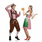 Pareja de Alemanes Clásicos Oktoberfest